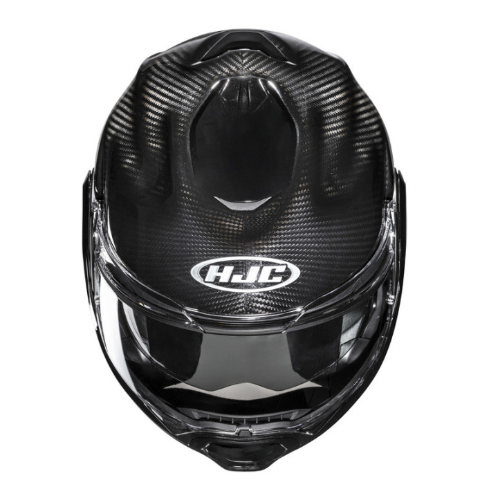 KASK MOTOCYKLOWY HJC F100 CARBON SOLID BLACK