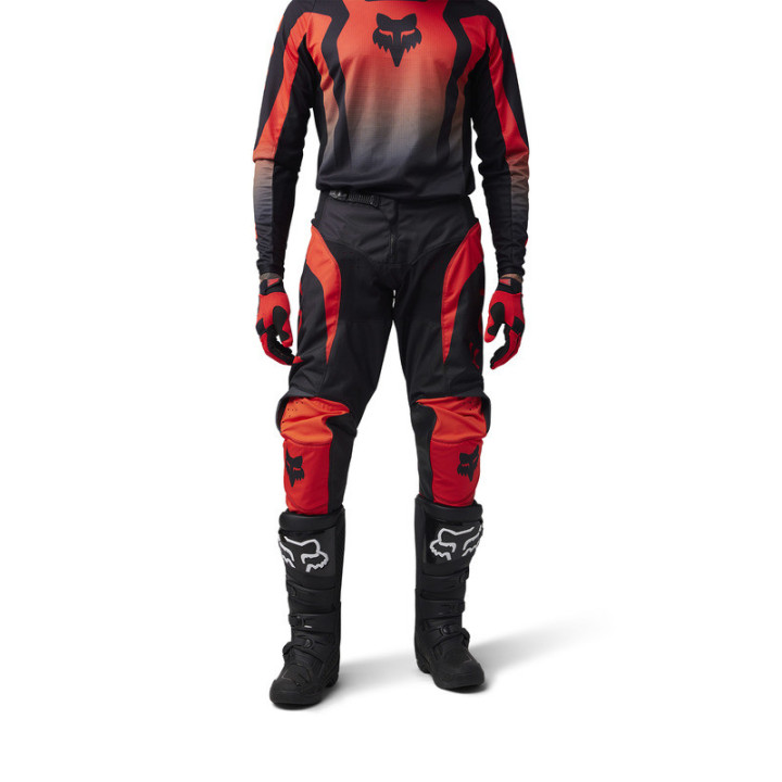 SPODNIE FOX 180 LEAN FLUO RED 32