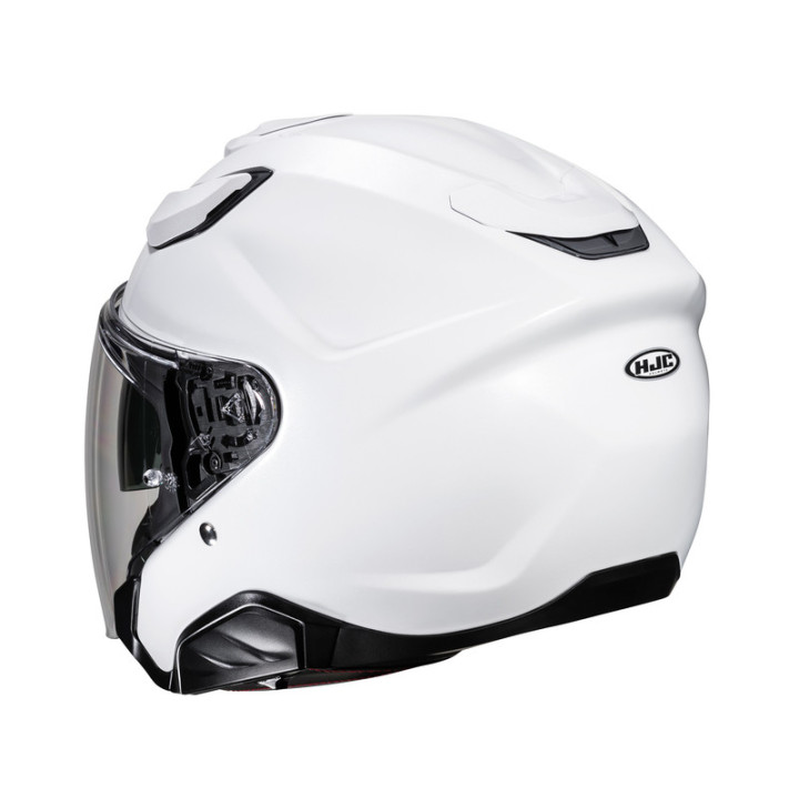 KASK MOTOCYKLOWY HJC F31 SOLID PEARL WHITE