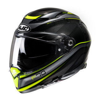 KASK MOTOCYKLOWY HJC F70 DIWEN BLACK YELLOW S