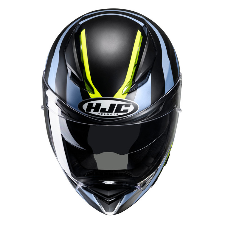 KASK MOTOCYKLOWY HJC F70 GALLA BLUE YELLOW M