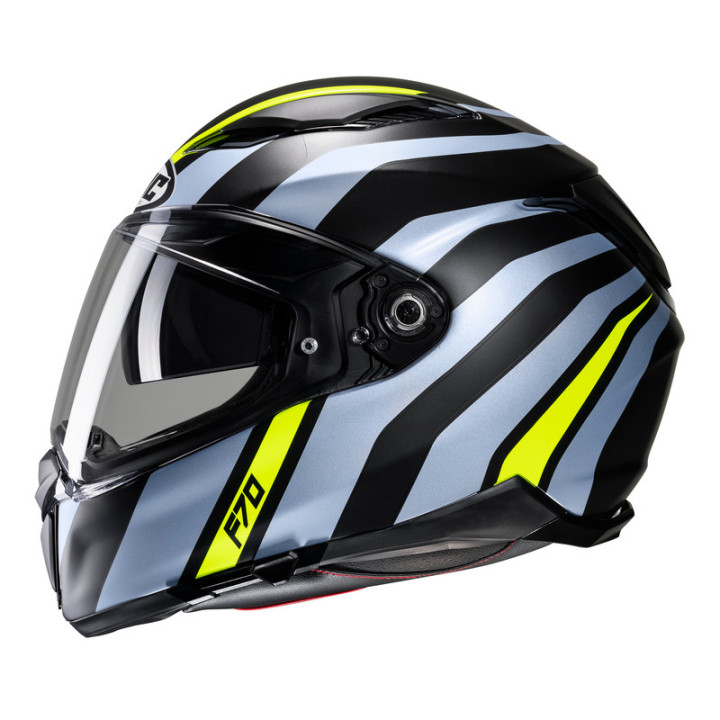 KASK MOTOCYKLOWY HJC F70 GALLA BLUE YELLOW M