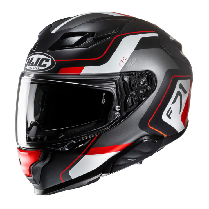 KASK MOTOCYKLOWY HJC F71 ARCAN BLACK RED