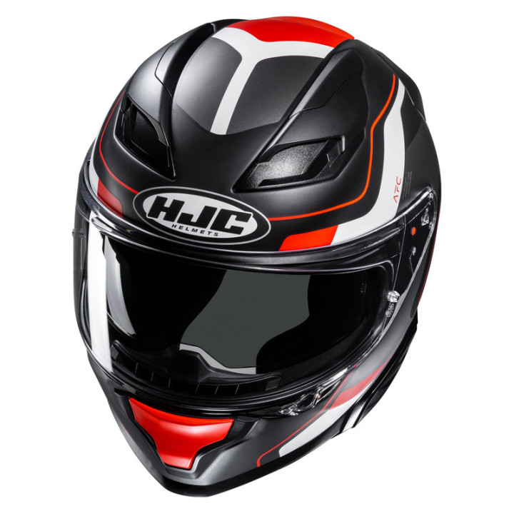 KASK MOTOCYKLOWY HJC F71 ARCAN BLACK RED