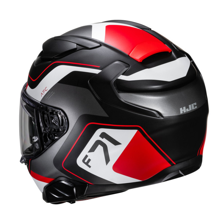 KASK MOTOCYKLOWY HJC F71 ARCAN BLACK RED
