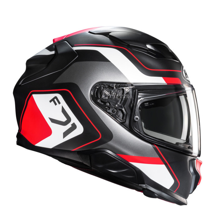 KASK MOTOCYKLOWY HJC F71 ARCAN BLACK RED