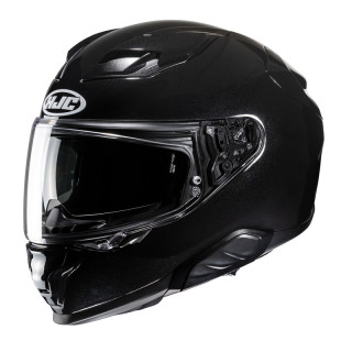 KASK MOTOCYKLOWY HJC F71 SOLID METAL BLACK