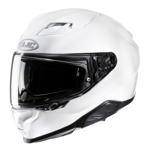 KASK MOTOCYKLOWY HJC F71 SOLID PEARL WHITE