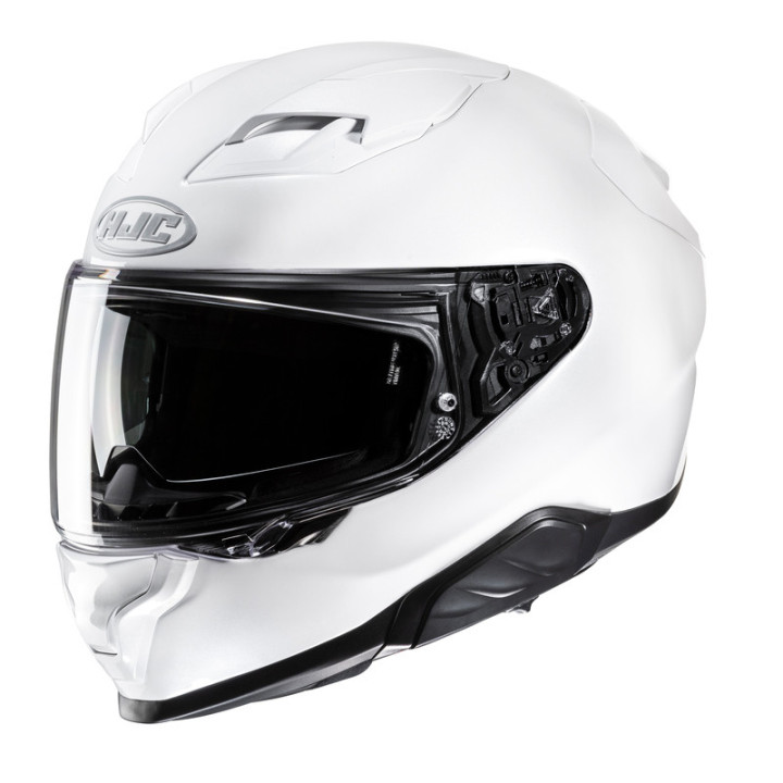 KASK MOTOCYKLOWY HJC F71 SOLID PEARL WHITE