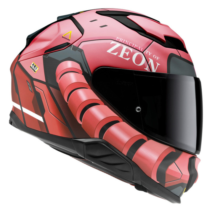 KASK MOTOCYKLOWY HJC F71 ZAKU BANDAI NAMCO RED BLACK