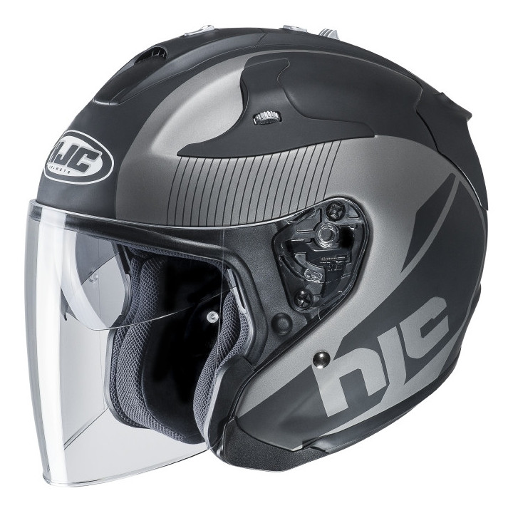 KASK MOTOCYKLOWY HJC FG-JET ACADIA BLACK GREY S