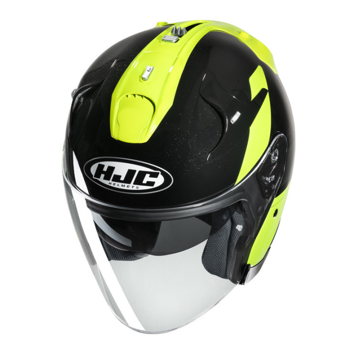 KASK MOTOCYKLOWY HJC FG-JET EPEN BLACK YELLOW S