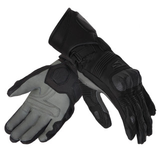 RĘKAWICE MOTOCYKLOWE REBELHORN FIGHTER BLACK XS