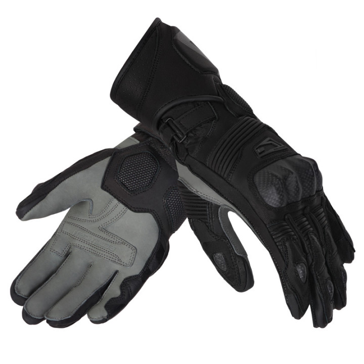RĘKAWICE MOTOCYKLOWE REBELHORN FIGHTER BLACK XS
