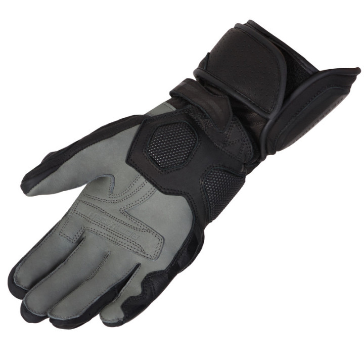 RĘKAWICE MOTOCYKLOWE REBELHORN FIGHTER BLACK XS
