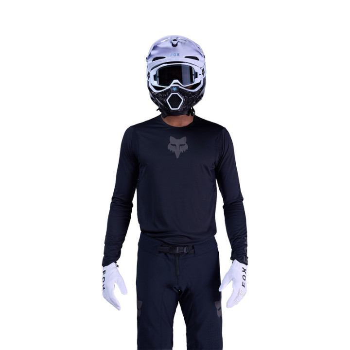 BLUZA FOX FLEXAIR BLACKOUT BLACK