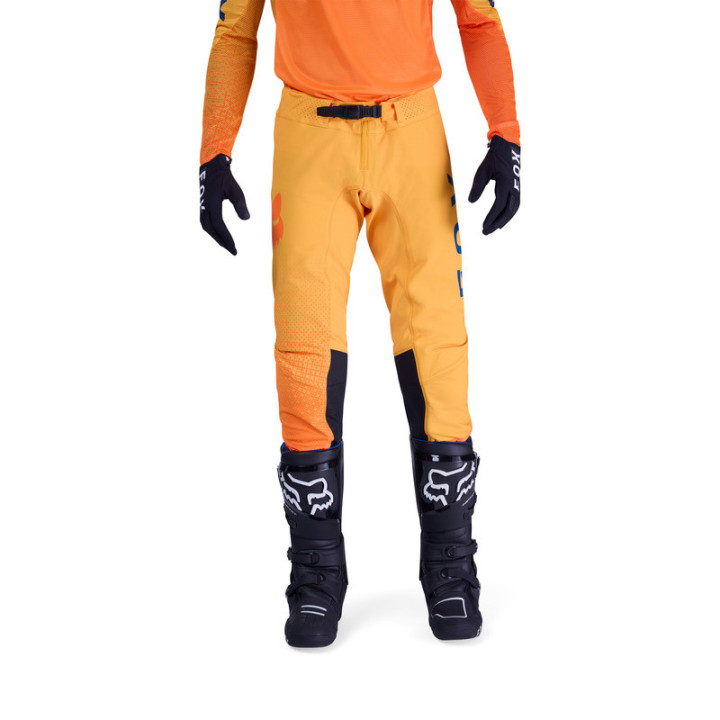SPODNIE MOTOCYKLOWE FOX FLEXAIR FRACTURE TANGERINE