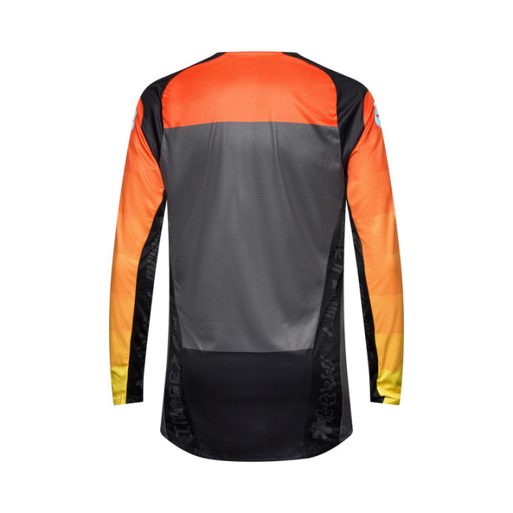 BLUZA FOX FLEXAIR GRID BLACK/ORANGE