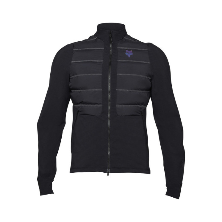 KURTKA ROWEROWA FOX FLEXAIR FIRE HYBRID LUNAR BLACK L