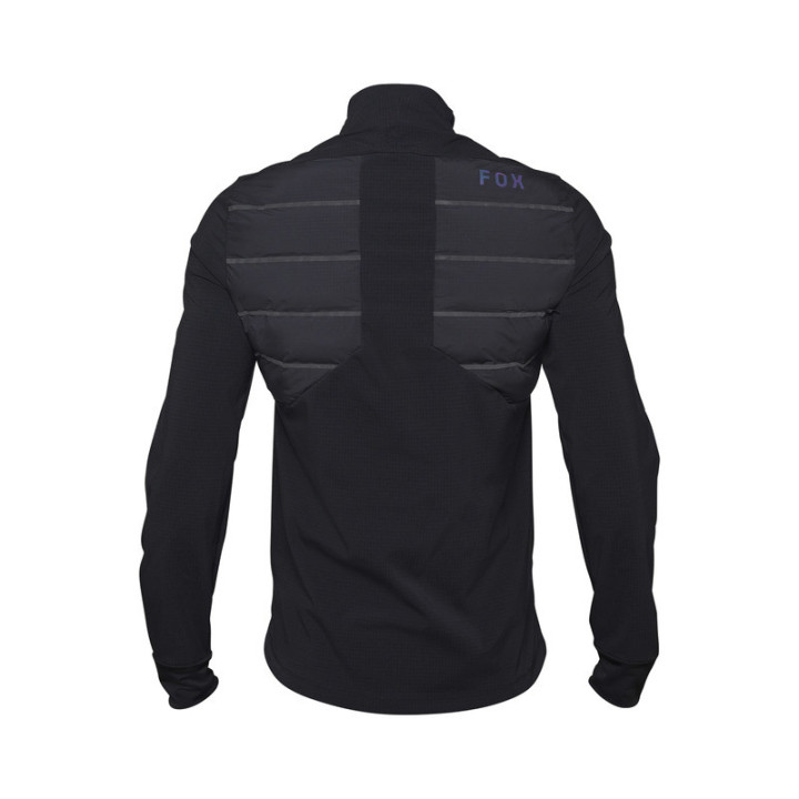 KURTKA ROWEROWA FOX FLEXAIR FIRE HYBRID LUNAR BLACK L