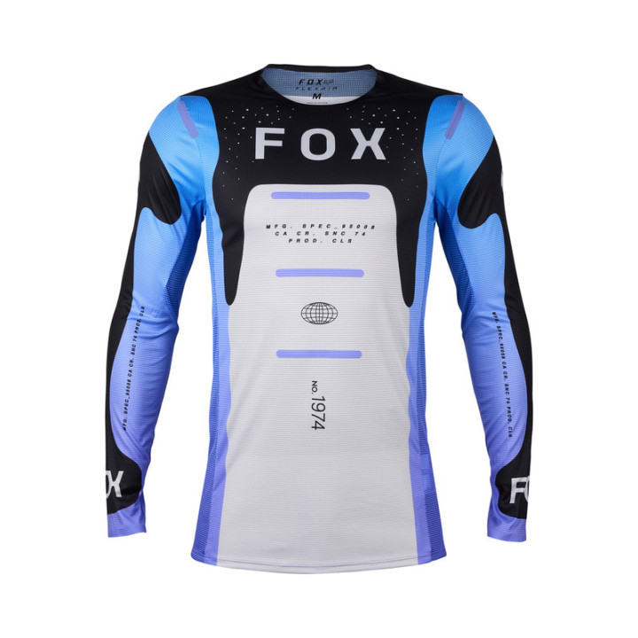 BLUZA MOTOCYKLOWA FOX FLEXAIR MAGNETIC BLACK PURPLE S