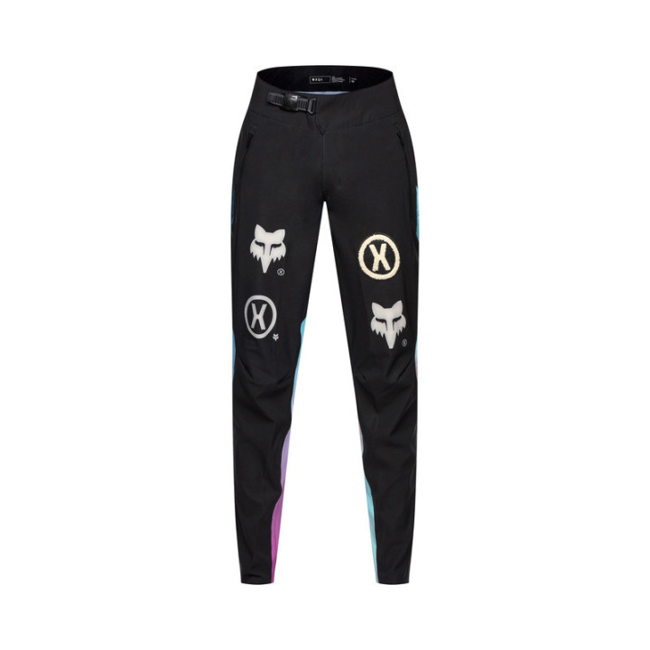 SPODNIE ROWEROWE FOX FLEXAIR PANT HELLO FUTURE BLACK 34