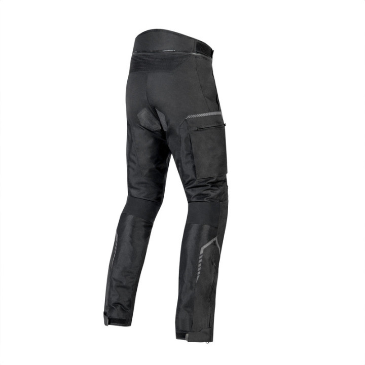 SPODNIE MOTOCYKLOWE TEKSTYLNE OZONE FLOW BLACK 3XL