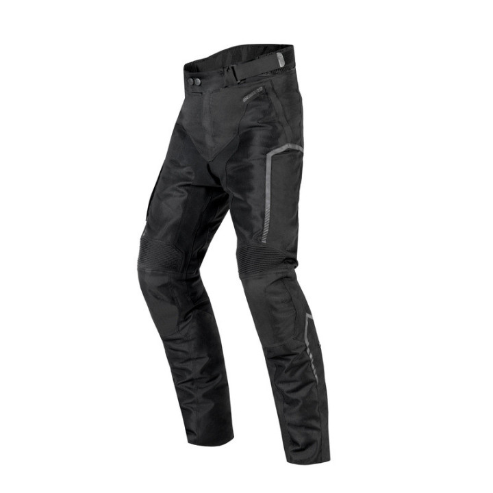 SPODNIE MOTOCYKLOWE TEKSTYLNE DAMSKIE OZONE FLOW BLACK W4XL