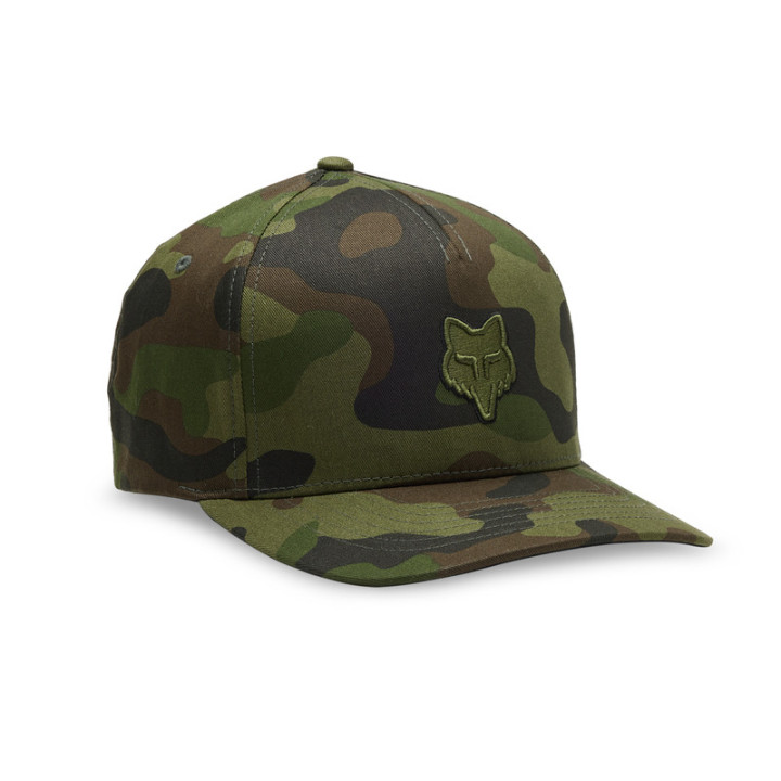 CZAPKA Z DASZKIEM FOX HEAD FLEXFIT GREEN CAMO