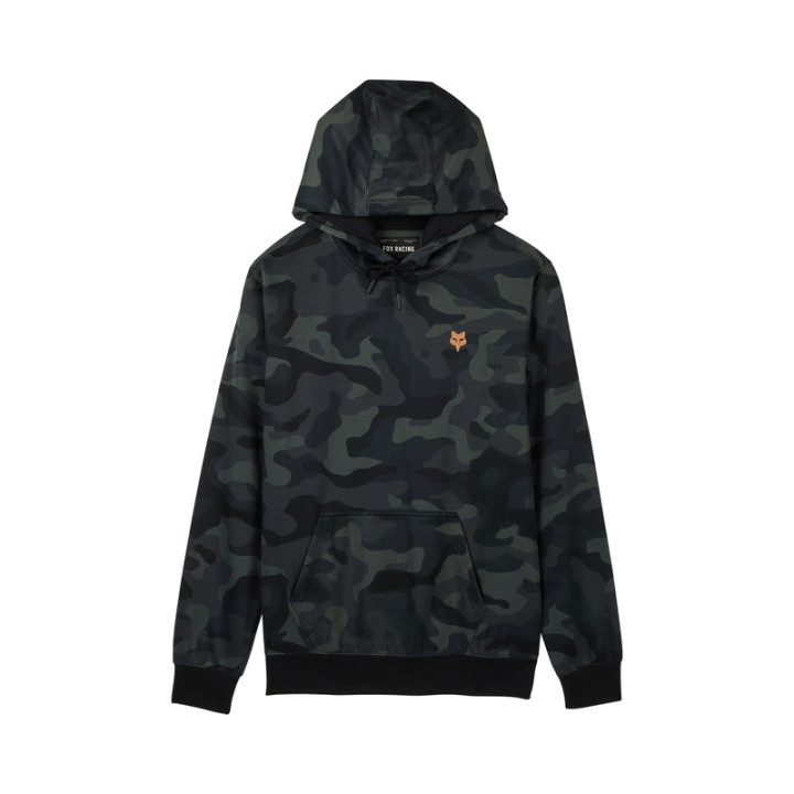 BLUZA Z KAPTUREM FOX HEAD BLACK CAMO L