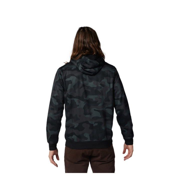BLUZA Z KAPTUREM FOX HEAD BLACK CAMO L