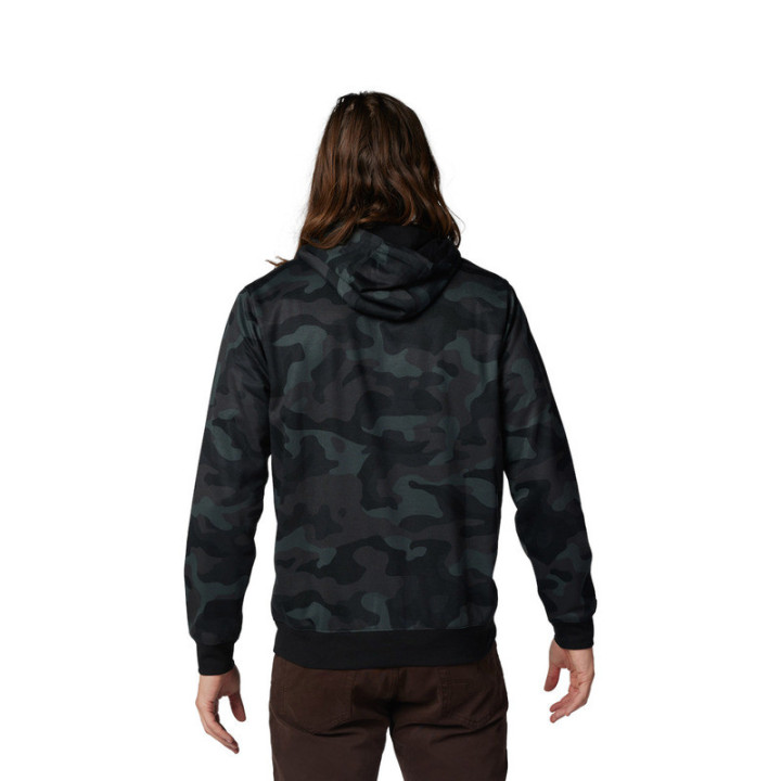 BLUZA Z KAPTUREM FOX HEAD BLACK CAMO L