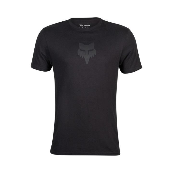 T-SHIRT FOX HEAD BLACK/BLACK