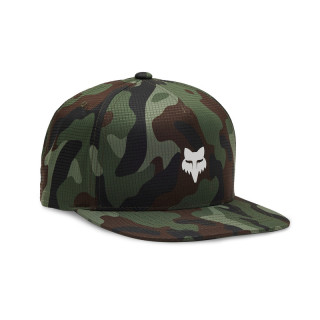 CZAPKA Z DASZKIEM FOX HEAD TECH SNAPBACK GREEN CAMO OS