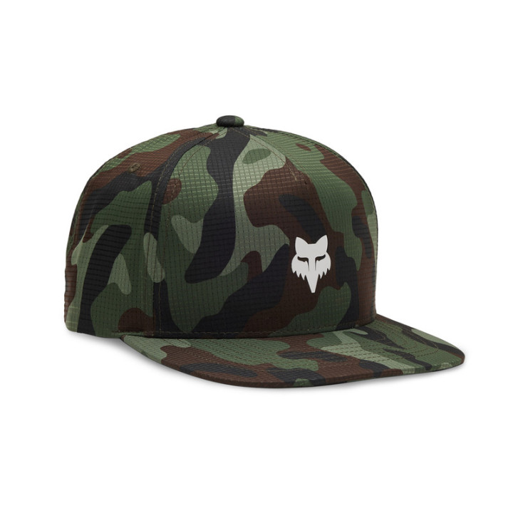 CZAPKA Z DASZKIEM FOX HEAD TECH SNAPBACK GREEN CAMO OS
