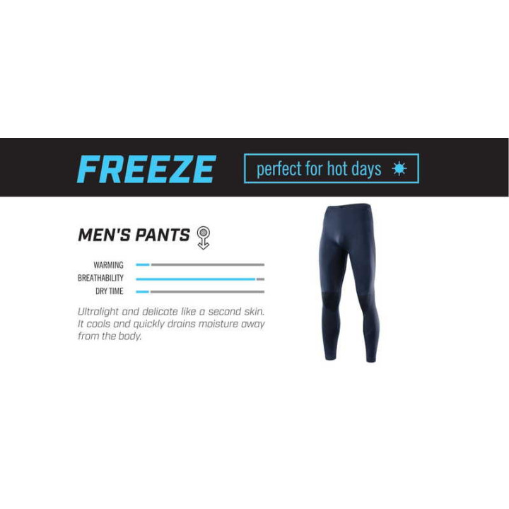 SPODNIE TERMOAKTYWNE REBELHORN FREEZE GREY BLACK