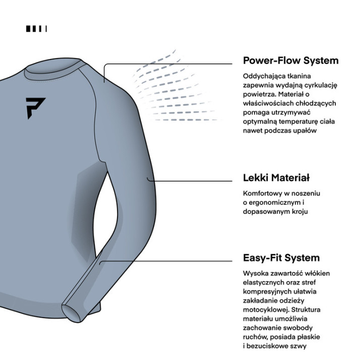 KOSZULKA TERMOAKTYWNA Z DŁUGIM RĘKAWEM REBELHORN FREEZE 2 CAMO