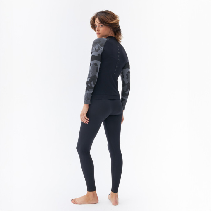 SPODNIE TERMOAKTYWNE DAMSKIE REBELHORN FREEZE 2 BLACK