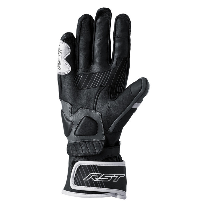 RĘKAWICE MOTOCYKLOWE RST FULCRUM GREY WHITE BLACK