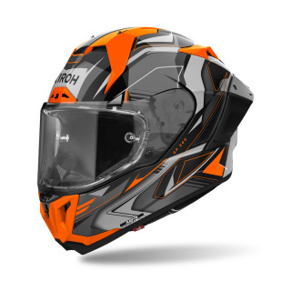 KASK MOTOCYKLOWY AIROH GP800 MUST ORANGE GLOSS