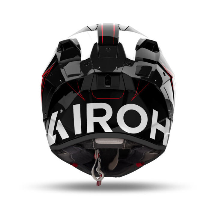 KASK MOTOCYKLOWY AIROH GP800 MUST RED GLOSS