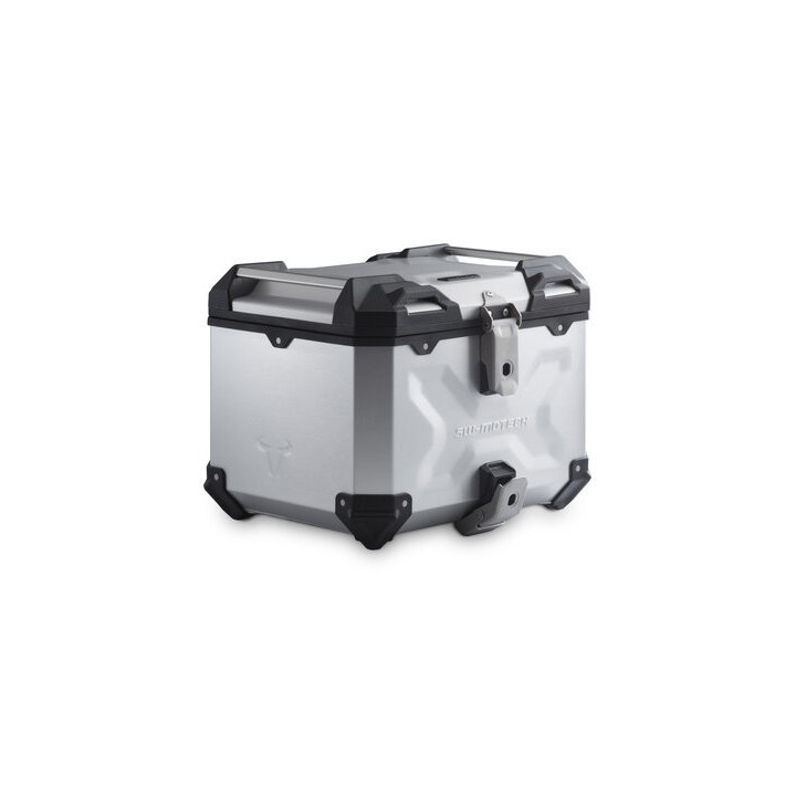 ZESTAW KUFRA CENTRALNEGO TRAX ADV SW-MOTECH HONDA NC 750X/750S (16-) SILVER