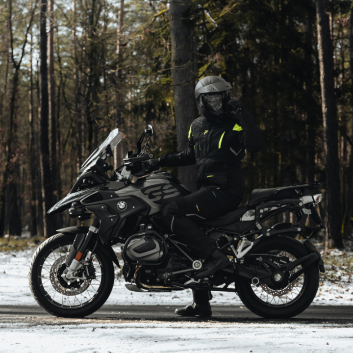 SPODNIE MOTOCYKLOWE TEKSTYLNE REBELHORN HARDY 2 BLACK