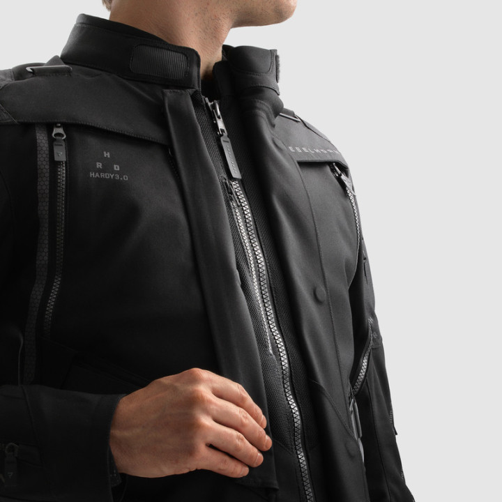 KURTKA MOTOCYKLOWA TEKSTYLNA REBELHORN HARDY 3.0 BLACK