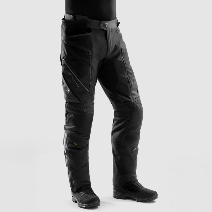 SPODNIE MOTOCYKLOWE TEKSTYLNE REBELHORN HARDY 3.0 BLACK
