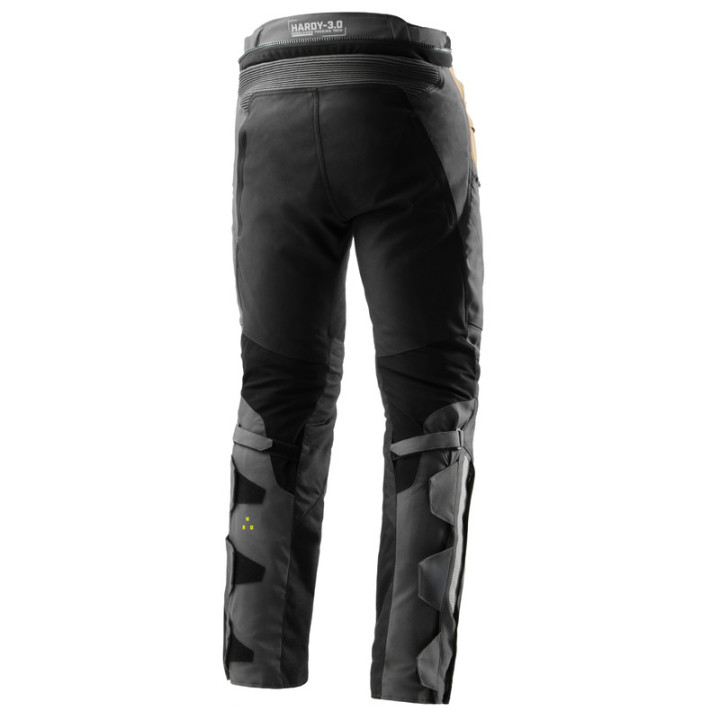 SPODNIE MOTOCYKLOWE TEKSTYLNE REBELHORN HARDY 3.0 DESERT GREY RED