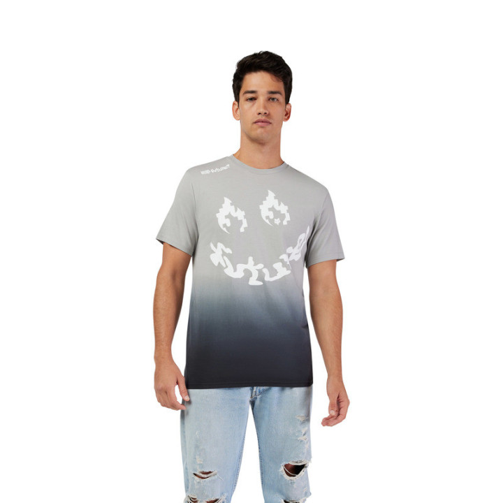 T-SHIRT FOX HELLO PREM STEEL GREY