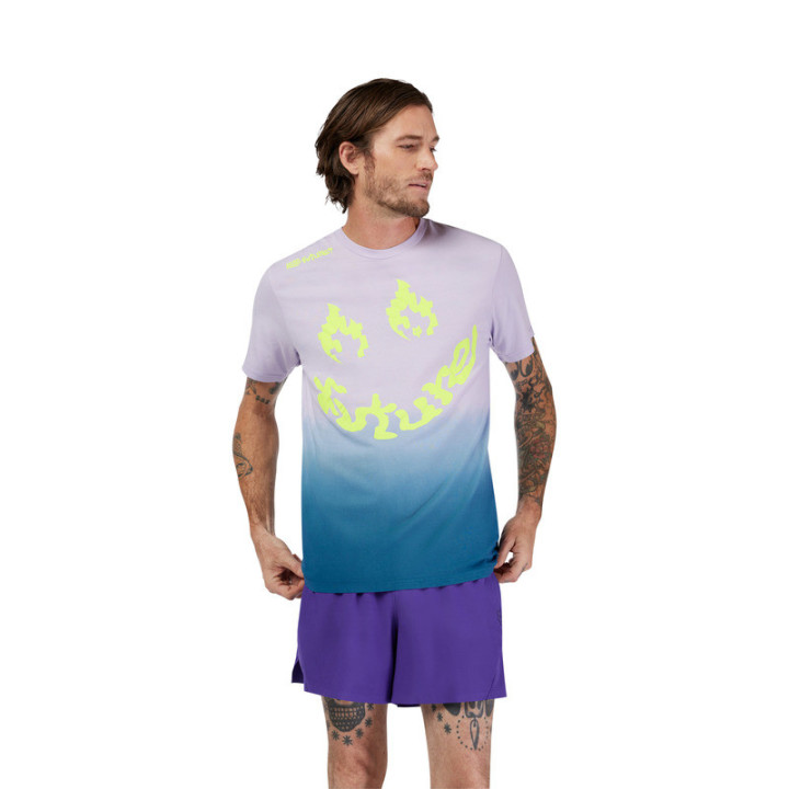 T-SHIRT FOX HELLO PREM LILAC M