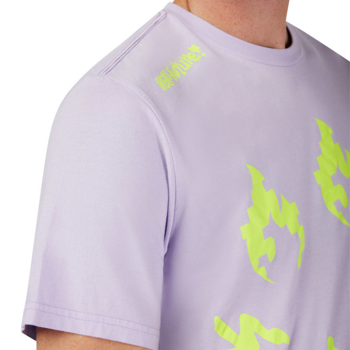 T-SHIRT FOX HELLO PREM LILAC