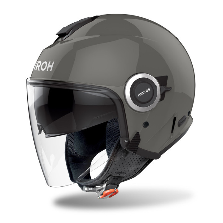KASK MOTOCYKLOWY AIROH HELYOS COLOR DARK GREY GLOSS